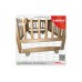 เตียงเด็ก เตียงไม้เด็ก Camera Baby Wooden Crib C-WC-690
